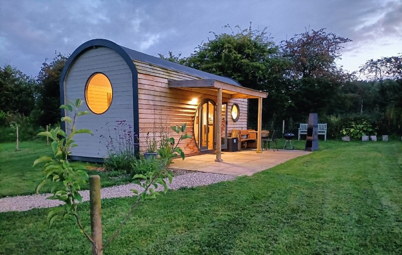Glamping pod at 3 Trees Glamping