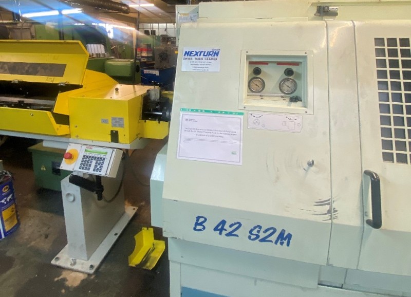 Machinery at Bayliss