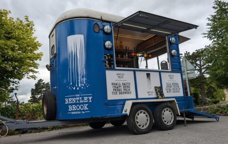 Bentley Brook Brewery converted horsebox