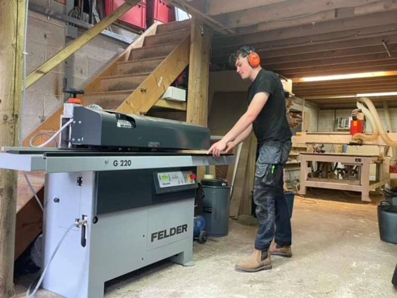 Machinery at Igloo Furniture 