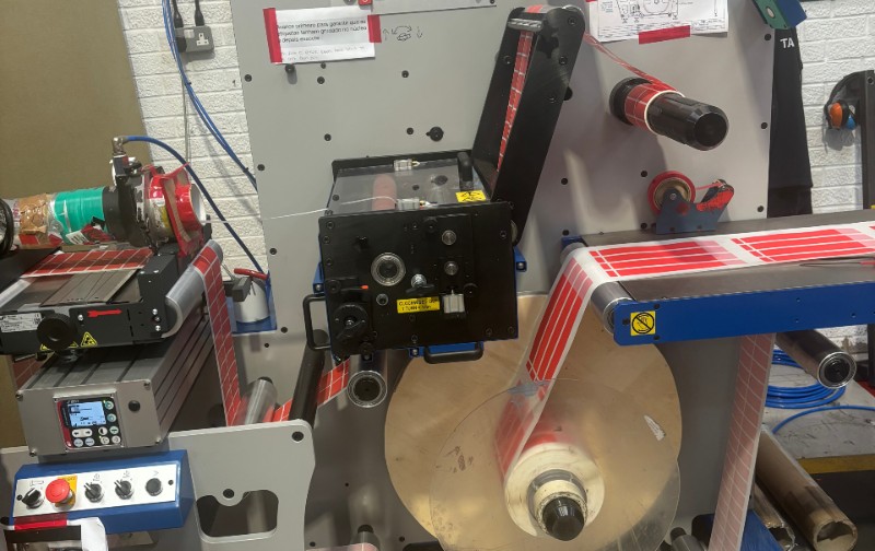 Slitting machine at TamperTech