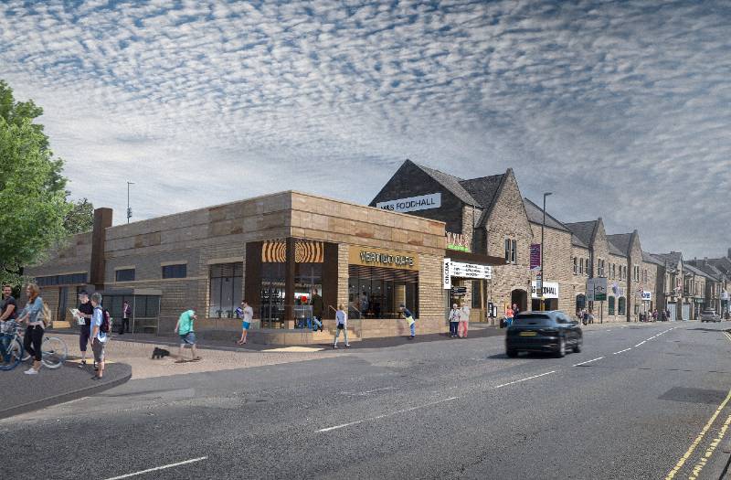 new development at Bakewell Road in Matlock